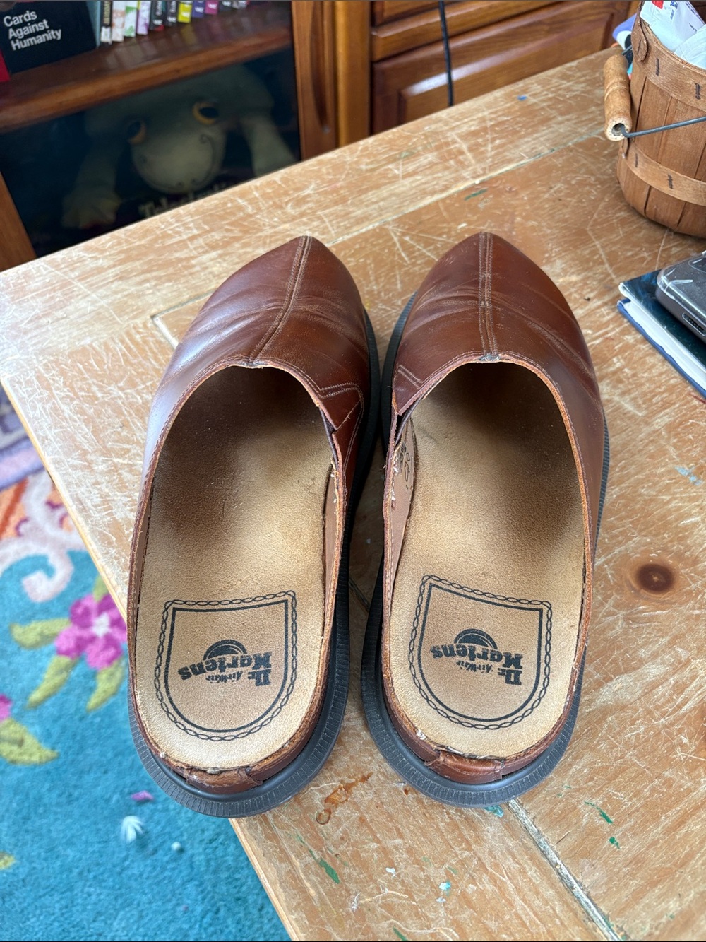 Dr Martens Brown San Mule - Picture 2 of 7
